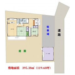南房総市白浜町滝口の物件詳細｜海のパノラマと伊豆諸島 【房総不動産ネットワーク】【間取り図2】