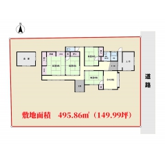 館山市宮城の物件詳細｜悠々自適に館山で暮らす【房総不動産ネットワーク】【間取り図2】