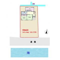 南房総市白浜町白浜の物件詳細｜最南端のオーシャンフロント【房総不動産ネットワーク】【間取り図8】