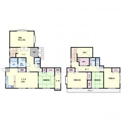 館山市北条の物件詳細｜北条地区・３４０坪・倉庫・古家付き・５ＳＬＤＫ大型住宅【房総不動産ネットワーク】【間取り図9】