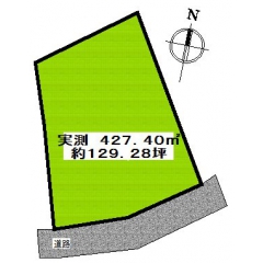 南房総市千倉町川合の物件詳細｜山間の閑静な土地１２９坪　５８１万円【房総不動産ネットワーク】【外観3】