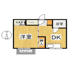 鴨川市江見西真門の物件詳細｜シーサイド江見２階　１ＤＫ賃貸　４．６万円【房総不動産ネットワーク】【外観2】